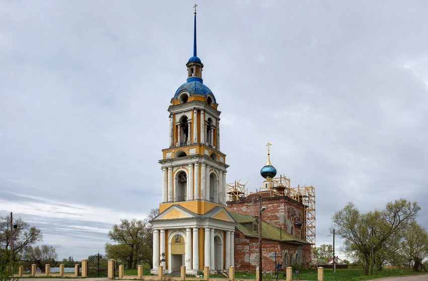 Церковь Смоленской иконы Божией Матери, Ильинское (Кимрский район и г. Кимры, Тверская область). фасады