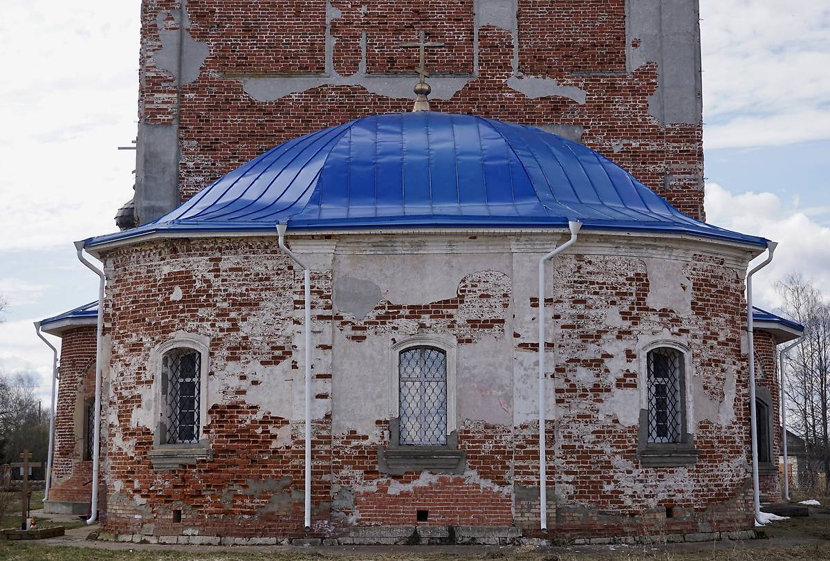 архитектурные детали. Церковь Смоленской иконы Божией Матери, Ильинское (Кимрский район и г. Кимры, Тверская область)