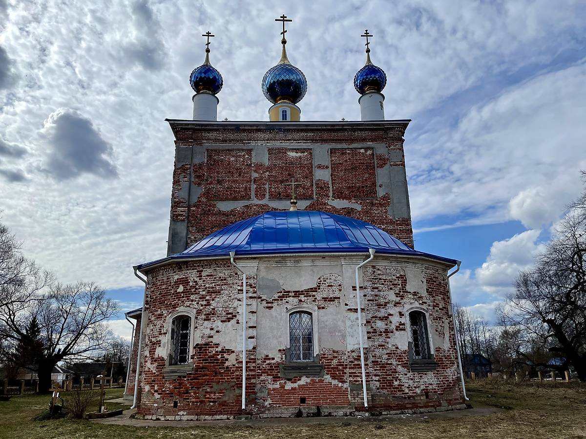 фасады. Церковь Смоленской иконы Божией Матери, Ильинское (Кимрский район и г. Кимры, Тверская область)