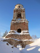 Церковь Похвалы Пресвятой Богородицы, Вид на восточный фасад колокольни<br>, Дмитровское, Калининский район, Тверская область