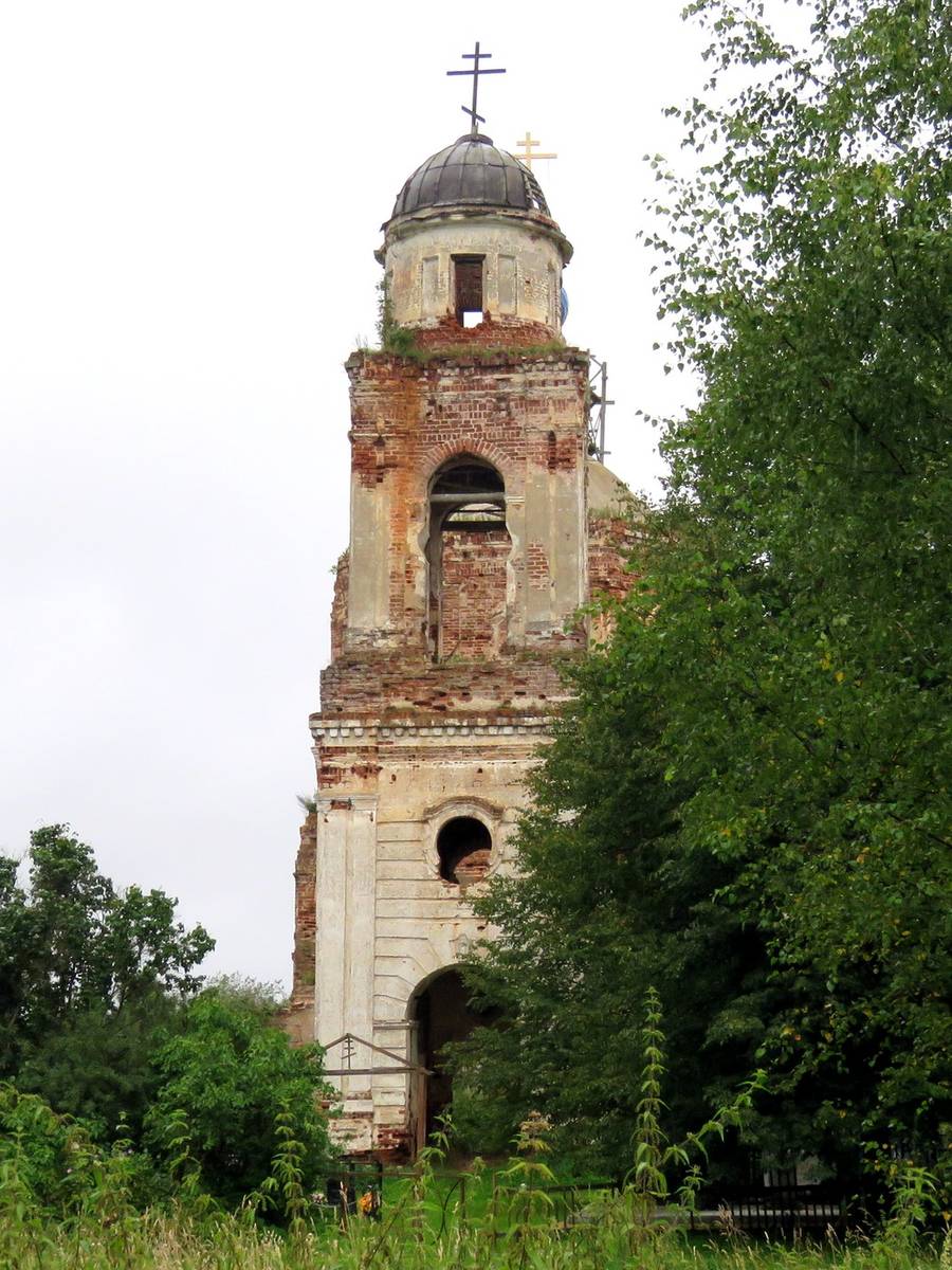 фасады. Церковь Похвалы Пресвятой Богородицы, Дмитровское (Калининский район, Тверская область)