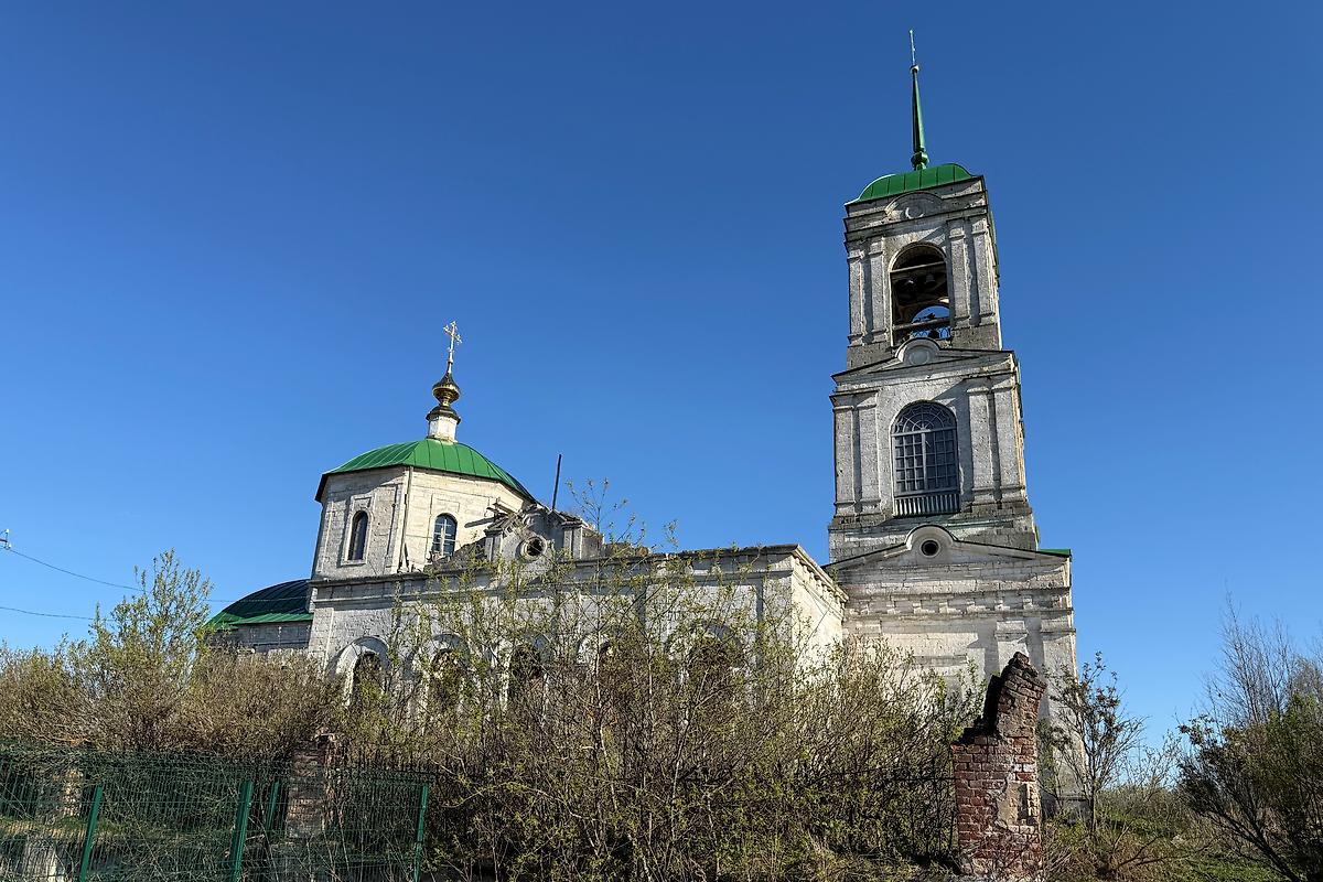 фасады. Церковь Василия Великого, Васильевское (Старицкий район, Тверская область)