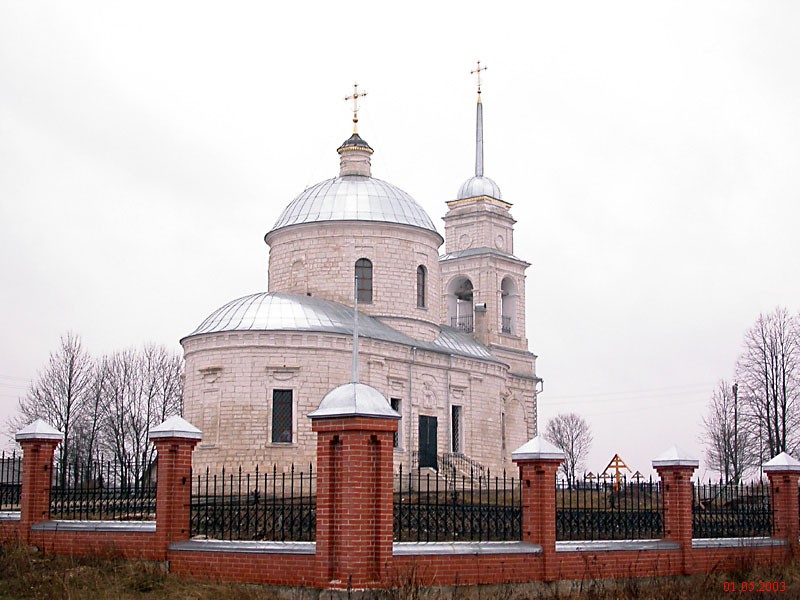 Церковь Николая Чудотворца, Ушаковские Горки (Старицкий район, Тверская область). фасады