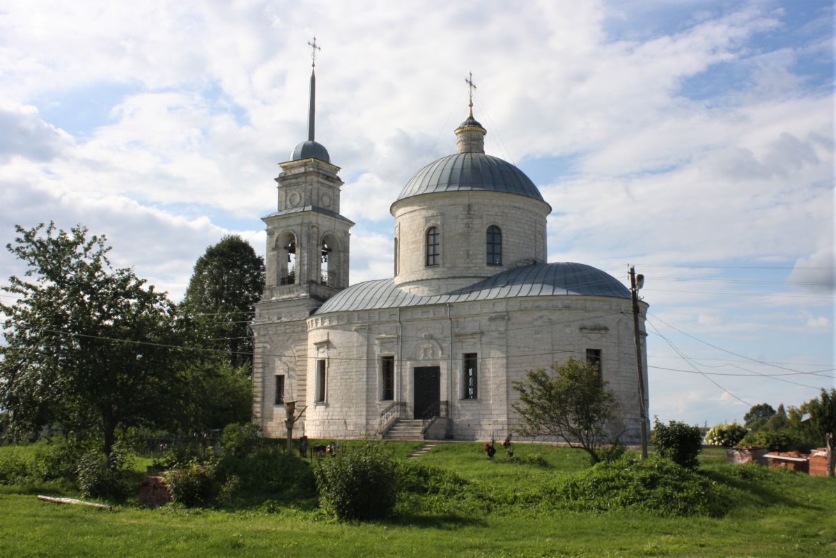 Церковь Николая Чудотворца, Ушаковские Горки (Старицкий район, Тверская область). фасады