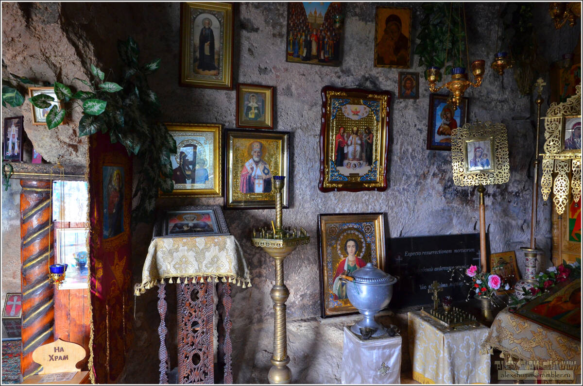 Монастырь Шулдан, Шулдан, гора (Балаклавский район, г. Севастополь). интерьер и убранство, Церковь «Сердце Шулдана»