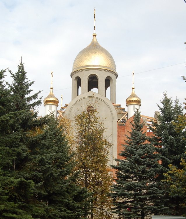 Видное. Церковь Георгия Победоносца. документальные фотографии