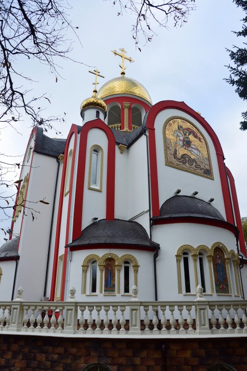 Видное. Церковь Георгия Победоносца. художественные фотографии
