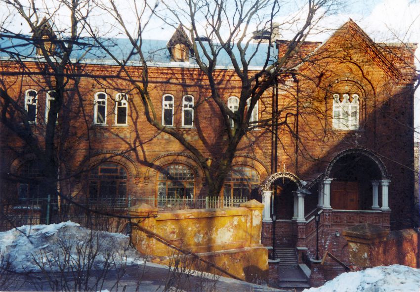 Хамовники. Зачатьевский монастырь. Церковь Зачатия Анны. фасады