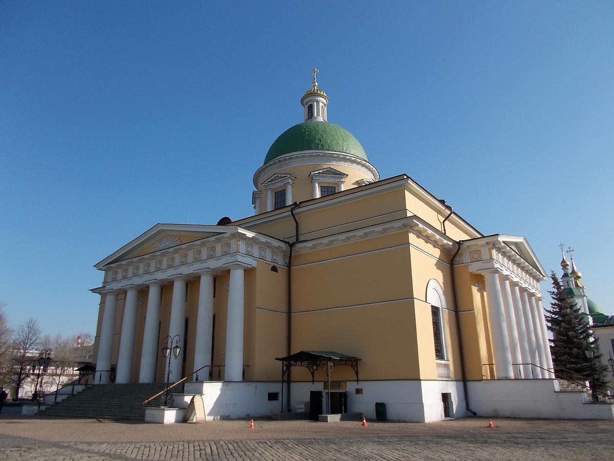 фасады. Данилов мужской монастырь. Собор Троицы Живоначальной, Даниловский (Южный административный округ (ЮАО), г. Москва)