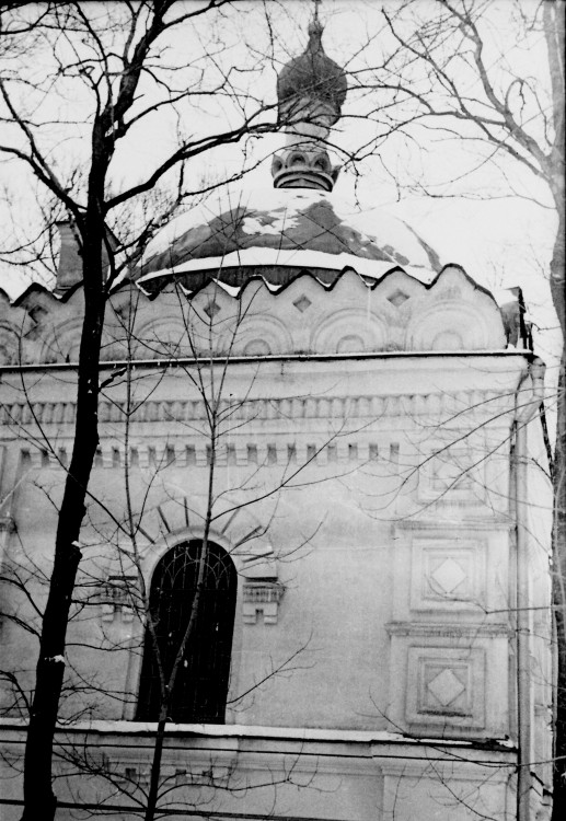 Церковь Николая Чудотворца над могилой Н.И. Гребневского (на Даниловском кладбище), Донской (Южный административный округ (ЮАО), г. Москва). фасады
