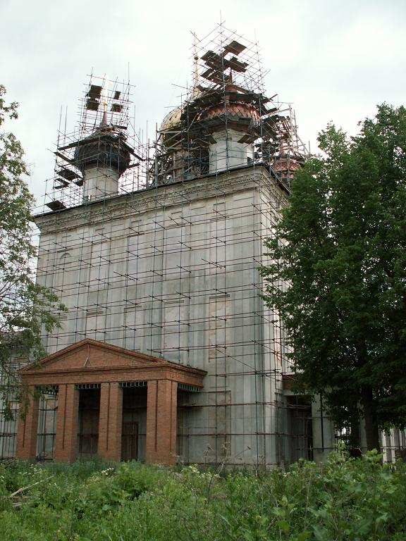 Церковь Рождества Пресвятой Богородицы, Нижний Ландех (Пестяковский район, Ивановская область). документальные фотографии