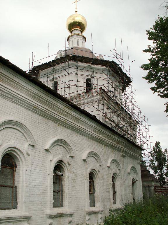 Церковь Троицы Живоначальной, Нижний Ландех (Пестяковский район, Ивановская область). фасады