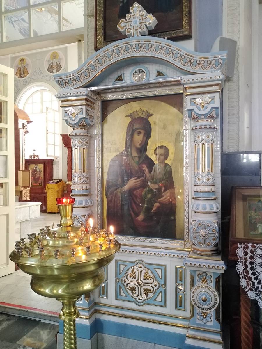 интерьер и убранство. Кафедральный собор Успения Пресвятой Богородицы, Ташкент (Узбекистан, Прочие страны)