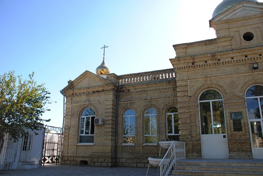 Церковь Михаила Архангела, Бухара (Узбекистан, Прочие страны). фасады, Алтарная часть здания.
