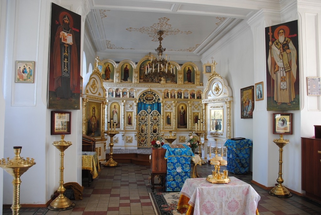 Церковь Михаила Архангела, Бухара (Узбекистан, Прочие страны). интерьер и убранство, Интерьер храма..