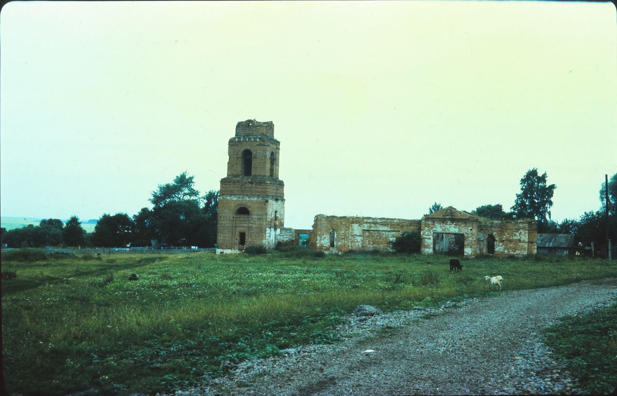 фасады. Церковь Георгия Победоносца, Пришня (Щёкинский район, Тульская область)