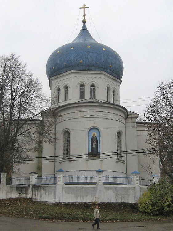 Плавск. Церковь Сергия Радонежского. фасады