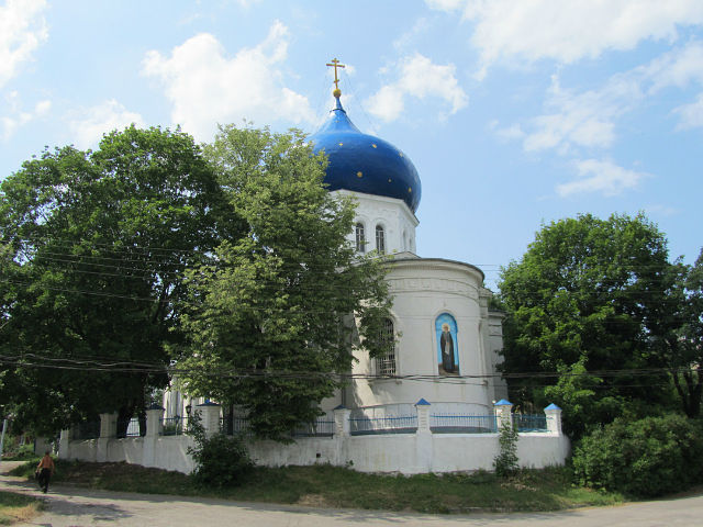 Плавск. Церковь Сергия Радонежского. фасады