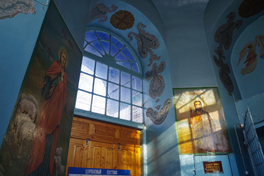 Церковь Сергия Радонежского, Плавск (Плавский район, Тульская область). интерьер и убранство, Интерьер Сергиевской церкви в Плавске 
