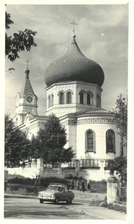 Плавск. Церковь Сергия Радонежского. архивная фотография, Фотографировала моя крестная.Чистова Галина Митрофановна