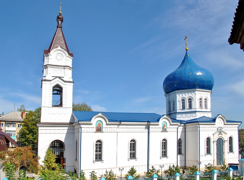 Плавск. Церковь Сергия Радонежского. фасады