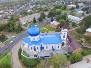 Церковь Сергия Радонежского, Вид с севера, фото с квадрокоптера.<br>, Плавск, Плавский район, Тульская область