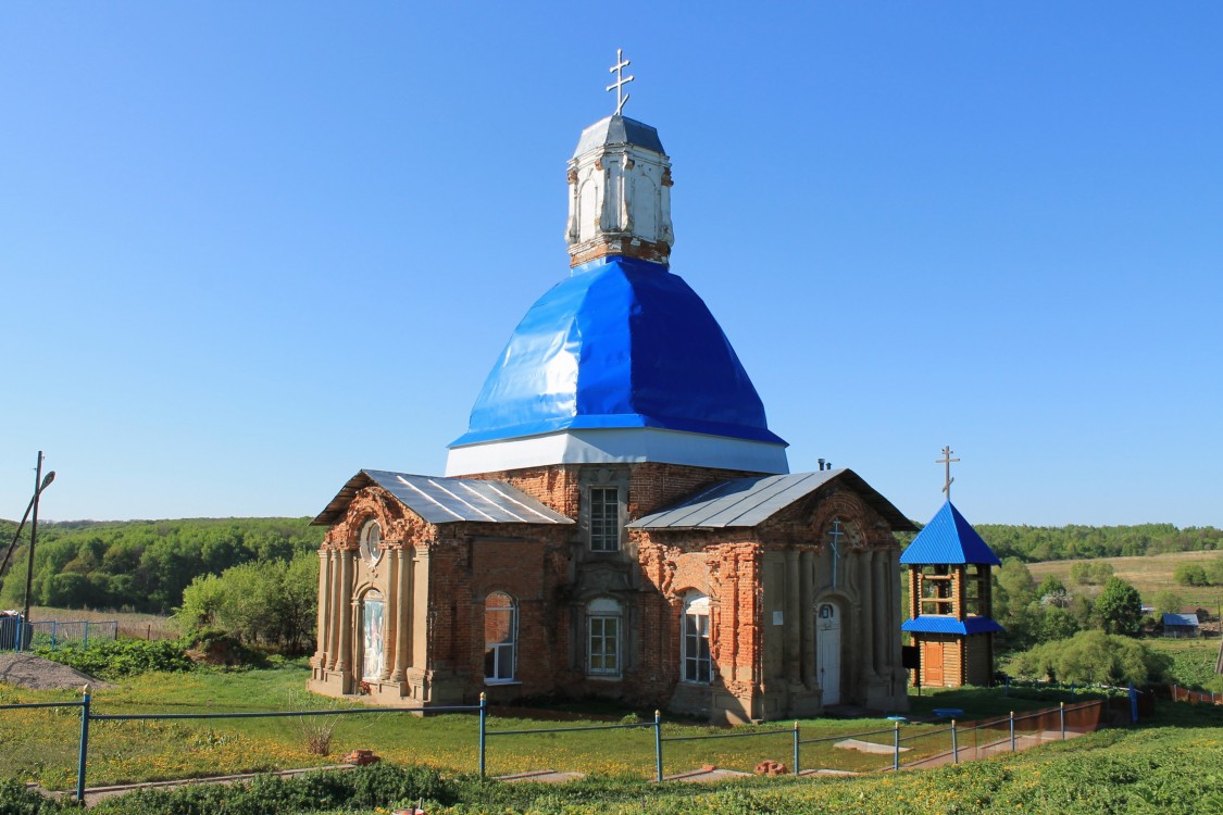 Большое Скуратово. Церковь Рождества Пресвятой Богородицы. фасады