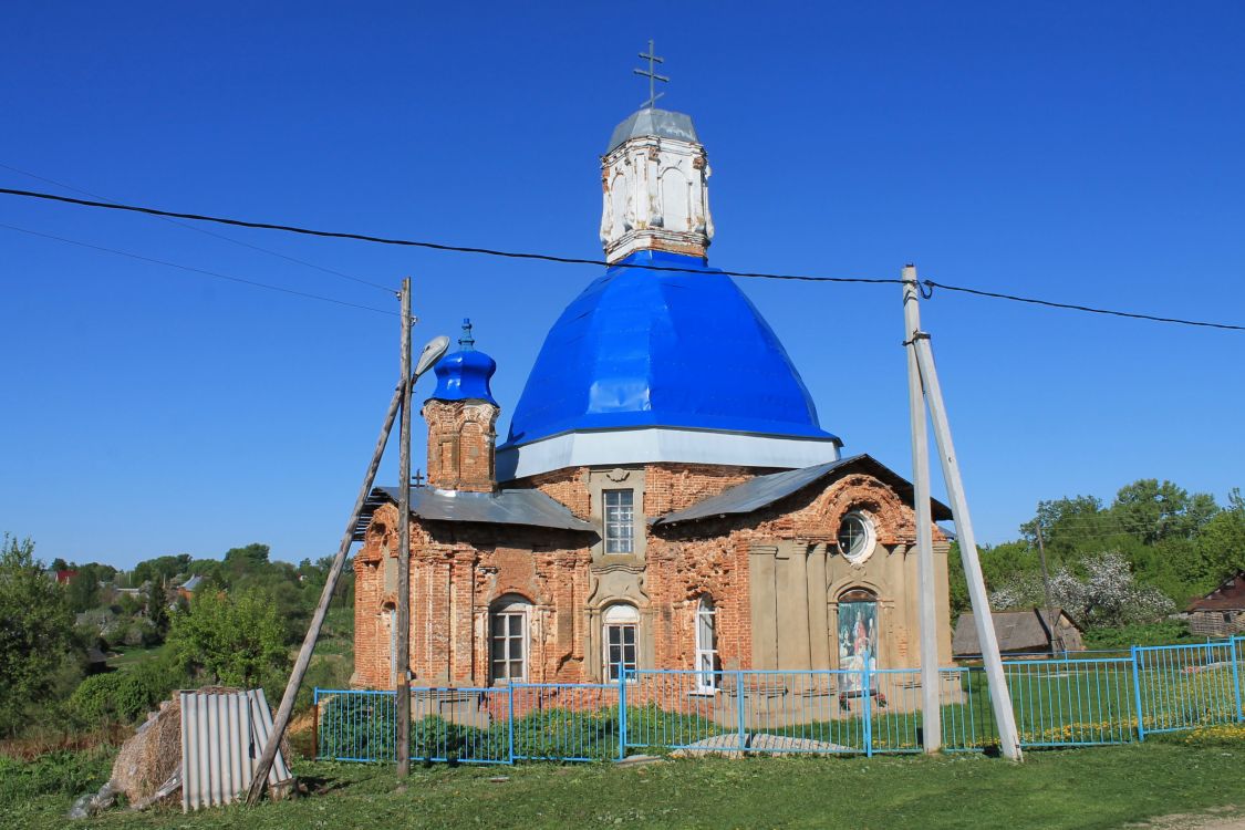 Большое Скуратово. Церковь Рождества Пресвятой Богородицы. фасады