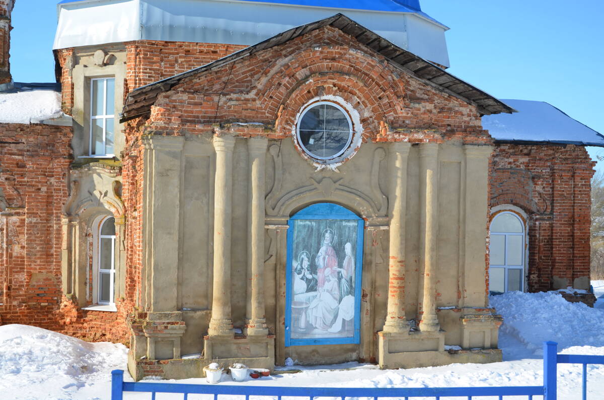 Церковь Рождества Пресвятой Богородицы, Большое Скуратово (Чернский район, Тульская область). архитектурные детали