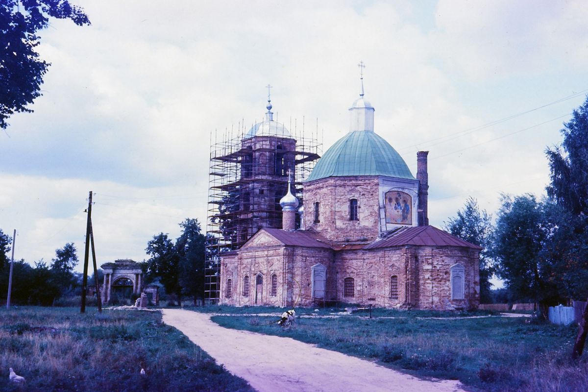 Церковь Троицы Живоначальной, Троицкое (Жуковский район, Калужская область). фасады