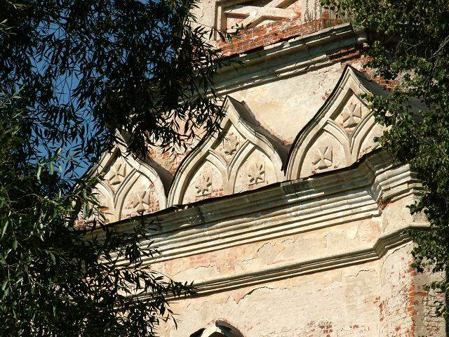 Церковь Успения Пресвятой Богородицы, Барятино (Тарусский район, Калужская область). архитектурные детали