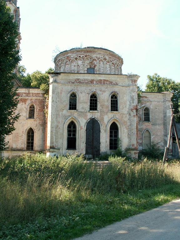 Барятино. Церковь Успения Пресвятой Богородицы. фасады