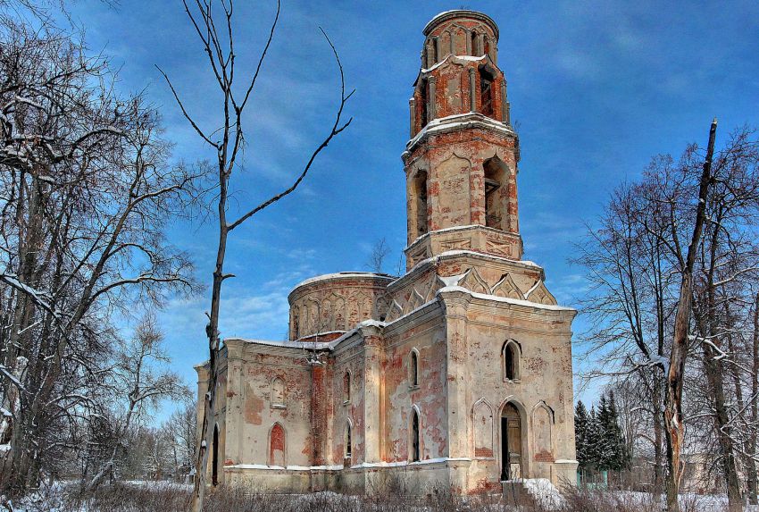 Церковь Успения Пресвятой Богородицы, Барятино (Тарусский район, Калужская область). фасады