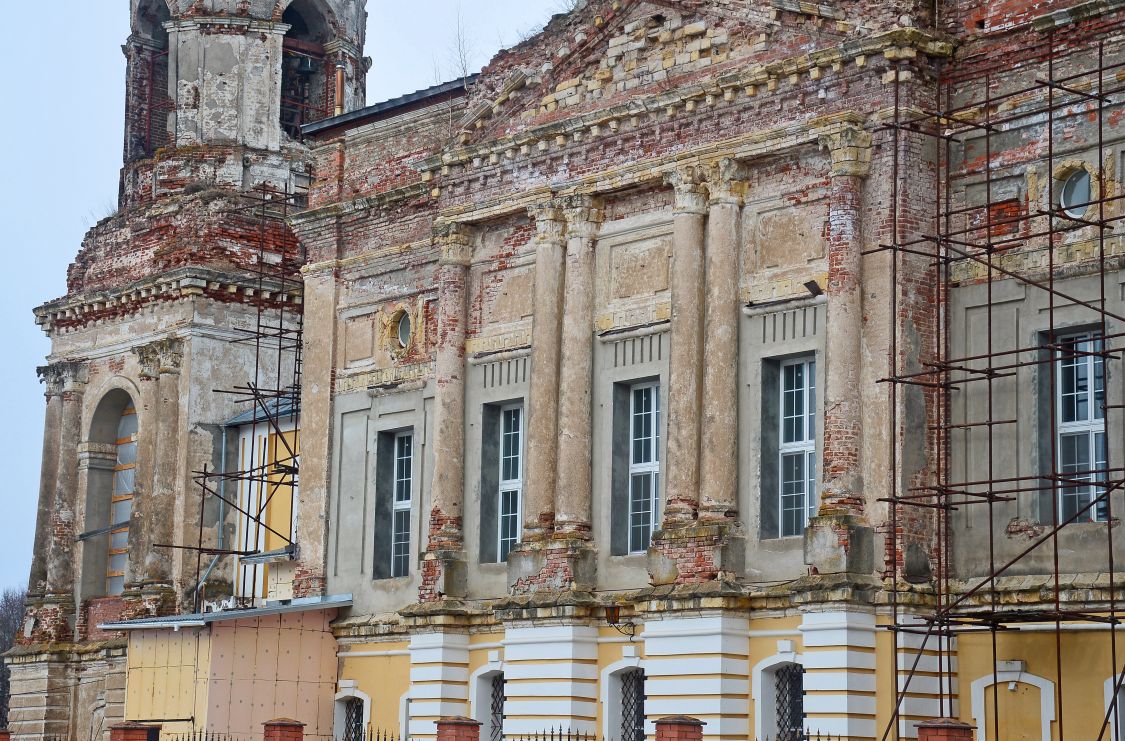 Церковь Спаса Нерукотворного Образа, Райсемёновское (Серпуховский городской округ и гг. Протвино, Пущино, Московская область). архитектурные детали
