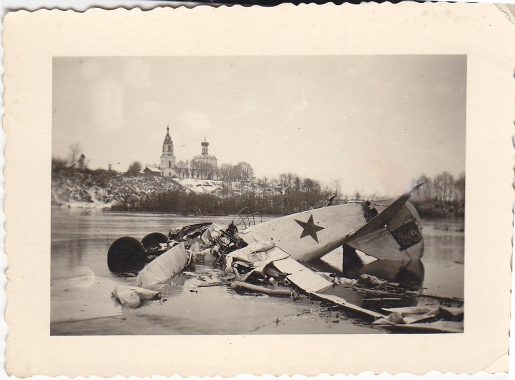 Церковь Преображения Господня, Бужарово (Истринский городской округ и ЗАТО Восход, Московская область). архивная фотография, Фото 1941 г. с аукциона e-bay.de