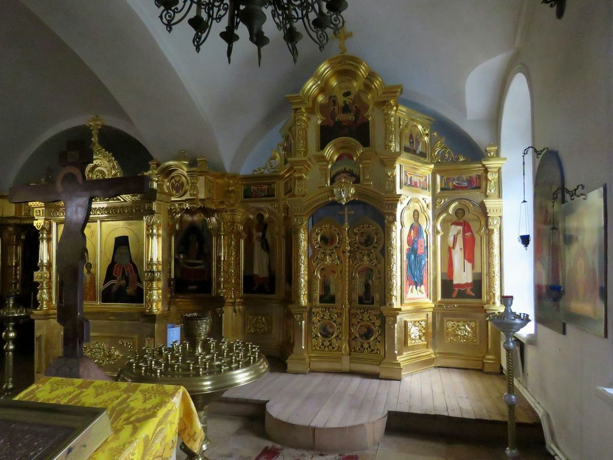 Церковь Преображения Господня, Бужарово (Истринский городской округ и ЗАТО Восход, Московская область). интерьер и убранство, Интерьер южного придела