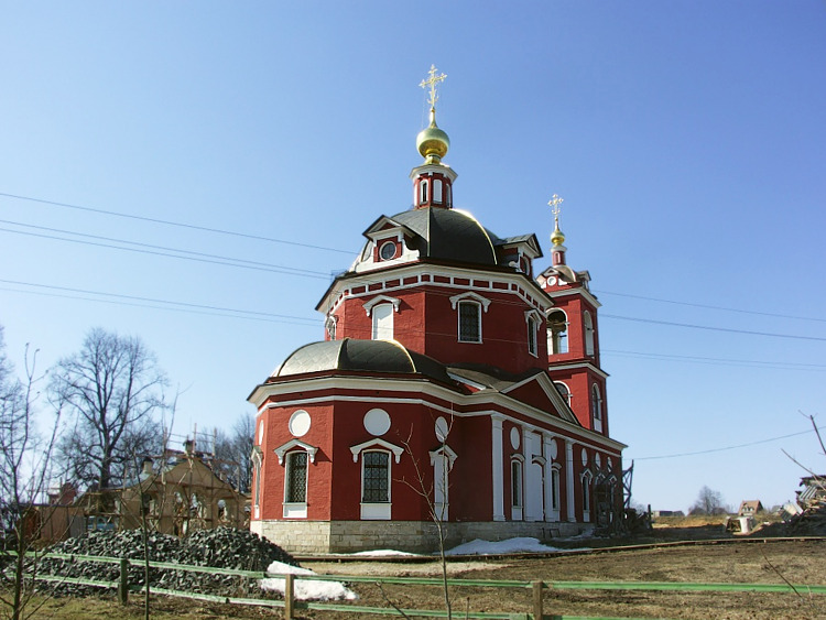 Церковь Бориса и Глеба, Куртниково (Истринский городской округ и ЗАТО Восход, Московская область). фасады