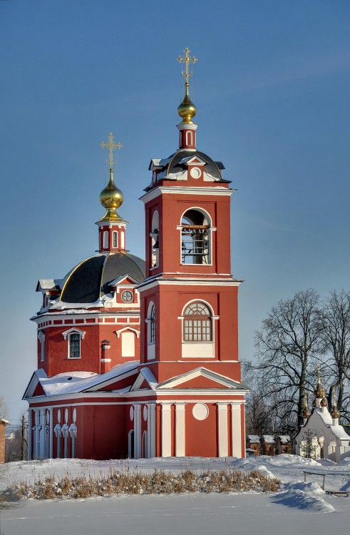 Церковь Бориса и Глеба, Куртниково (Истринский городской округ и ЗАТО Восход, Московская область). фасады