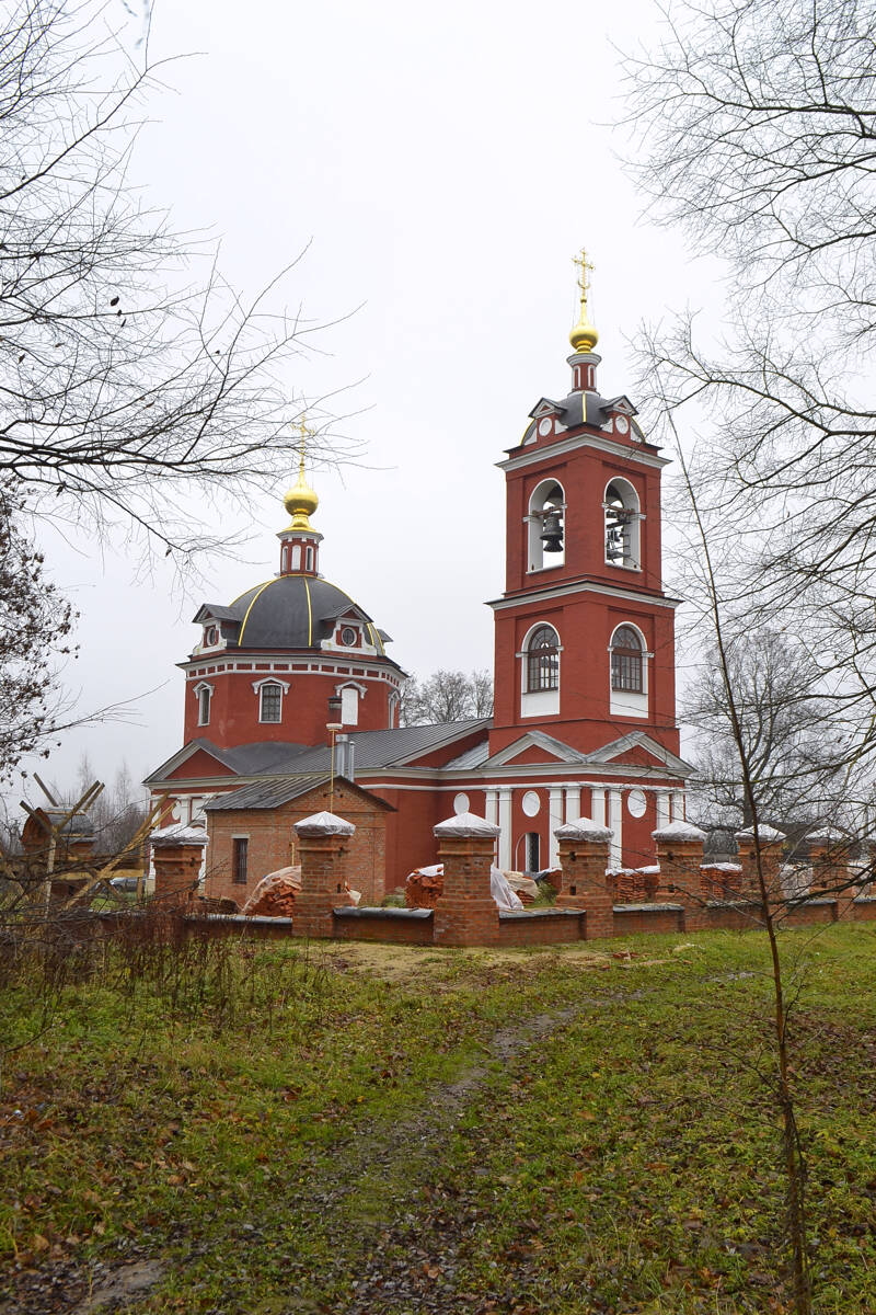 Куртниково. Церковь Бориса и Глеба. фасады