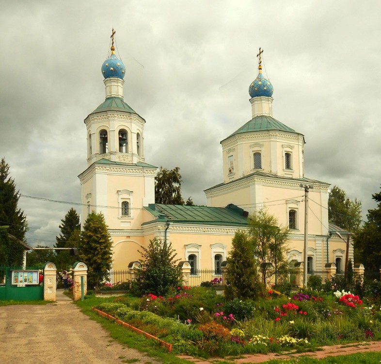 Церковь Успения Пресвятой Богородицы, Новосёлки (Чеховский городской округ, Московская область). фасады