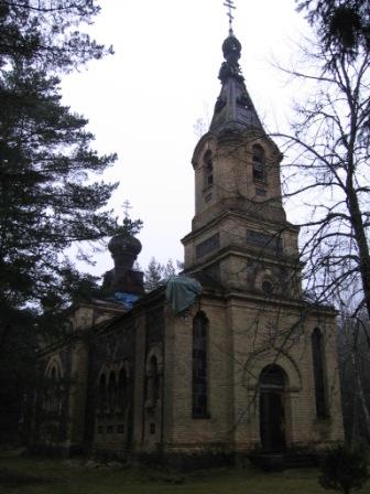 Церковь Рождества Христова, Пуски (Хийумаа, Эстония). фасады, Современный вид храма