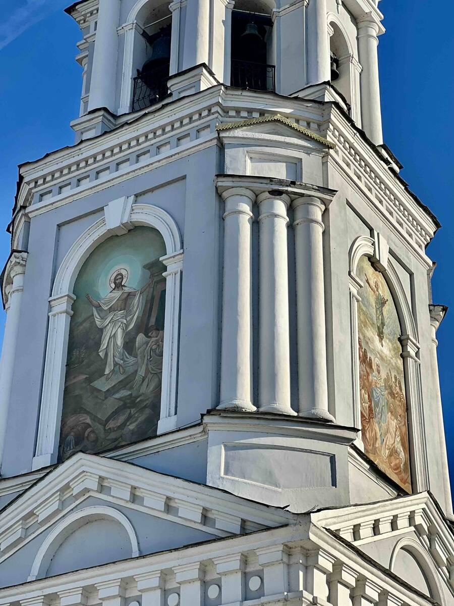 Церковь Преображения Господня в Карповке, Ленинский район (Нижний Новгород, город, Нижегородская область). архитектурные детали