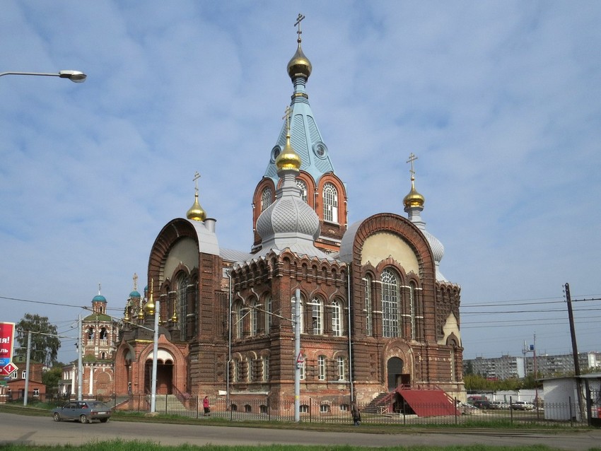 Канавинский район. Церковь Сретения Владимирской иконы Божией Матери в Гордеевке. фасады