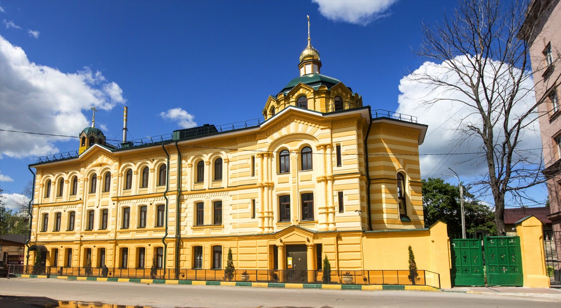 Церковь Кирилла и Мефодия при Общежитии гимназистов, Нижегородский район (Нижний Новгород, город, Нижегородская область). фасады