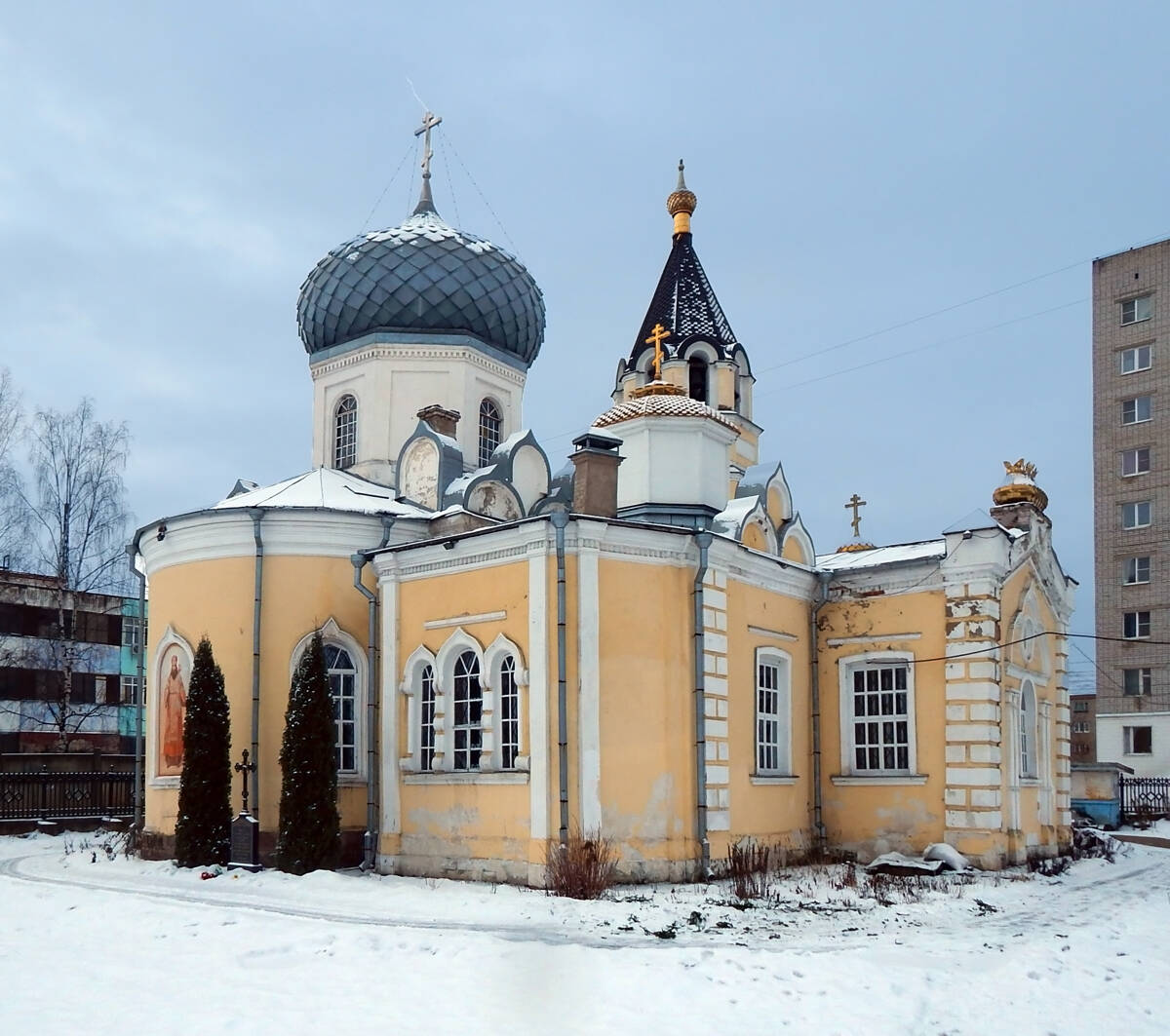 Церковь Тихона Задонского, Рыбинск (Рыбинск, город, Ярославская область). фасады