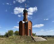 Часовня Николая Чудотворца на городище, Вид с северо-запада<br>, Мценск, Мценский район и г. Мценск, Орловская область