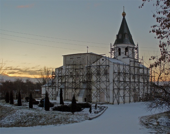 Мценск. Церковь Вознесения Господня. документальные фотографии