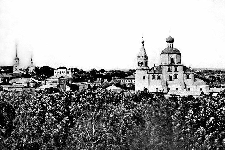 Церковь Вознесения Господня, Мценск (Мценский район и г. Мценск, Орловская область). архивная фотография, Фотография нач. ХХ века.