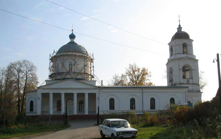 Церковь Покрова Пресвятой Богородицы, Головково (Солнечногорский городской округ, Московская область). фасады, фотографию сделал Sugrob 