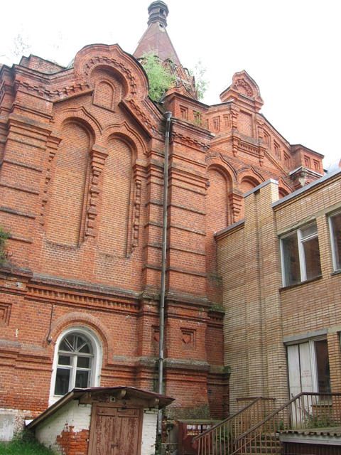 Александро-Мариинский монастырь. Церковь Тихвинской иконы Божией Матери, Евлево (Шатурский городской округ и г. Рошаль, Московская область). архитектурные детали